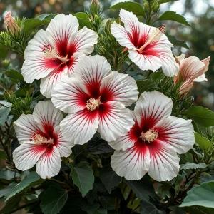 Гибискус Рэд Элеганс купить по цене от 380р. в интернет-магазине «Посадика» с доставкой почтой в в Леснойе и по всей России – [изображение №1].