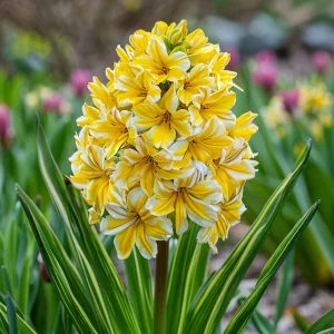 Гиацинт Кримсон Тайфун купить по цене от 2099р. в интернет-магазине «Посадика» с доставкой почтой в в Леснойе и по всей России – [изображение №1].