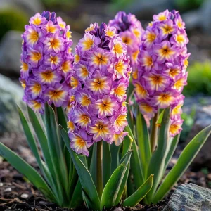 Гиацинт Пинк Перпл купить по цене от 2099р. в интернет-магазине «Посадика» с доставкой почтой в в Леснойе и по всей России – [изображение №1].