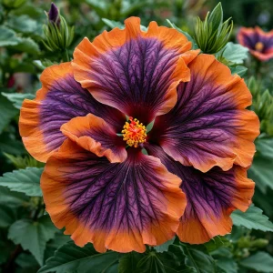 Гибискус Оранж Спел купить по цене от 285р. в интернет-магазине «Посадика» с доставкой почтой в в Леснойе и по всей России – [изображение №1].