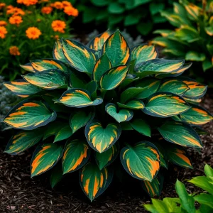 Хоста Бархатный Полог купить по цене от 560р. в интернет-магазине «Посадика» с доставкой почтой в в Леснойе и по всей России – [изображение №1].