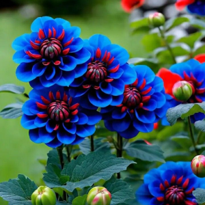 Георгин Аквамарин купить по цене от 318р. в интернет-магазине «Посадика» с доставкой почтой в в Леснойе и по всей России – [изображение №1].