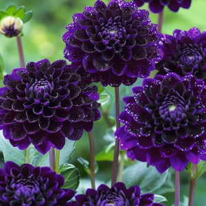 Георгин Анно Домини купить по цене от 255р. в интернет-магазине «Посадика» с доставкой почтой в в Леснойе и по всей России – [изображение №1].