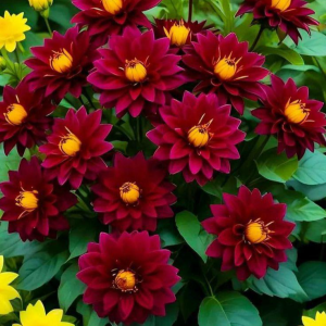 Георгин Вуцапо купить по цене от 327р. в интернет-магазине «Посадика» с доставкой почтой в в Леснойе и по всей России – [изображение №1].