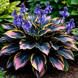 Хоста Пайн Эхо купить по цене от 699р. в интернет-магазине «Посадика» с доставкой почтой в в Леснойе и по всей России – [изображение №1].